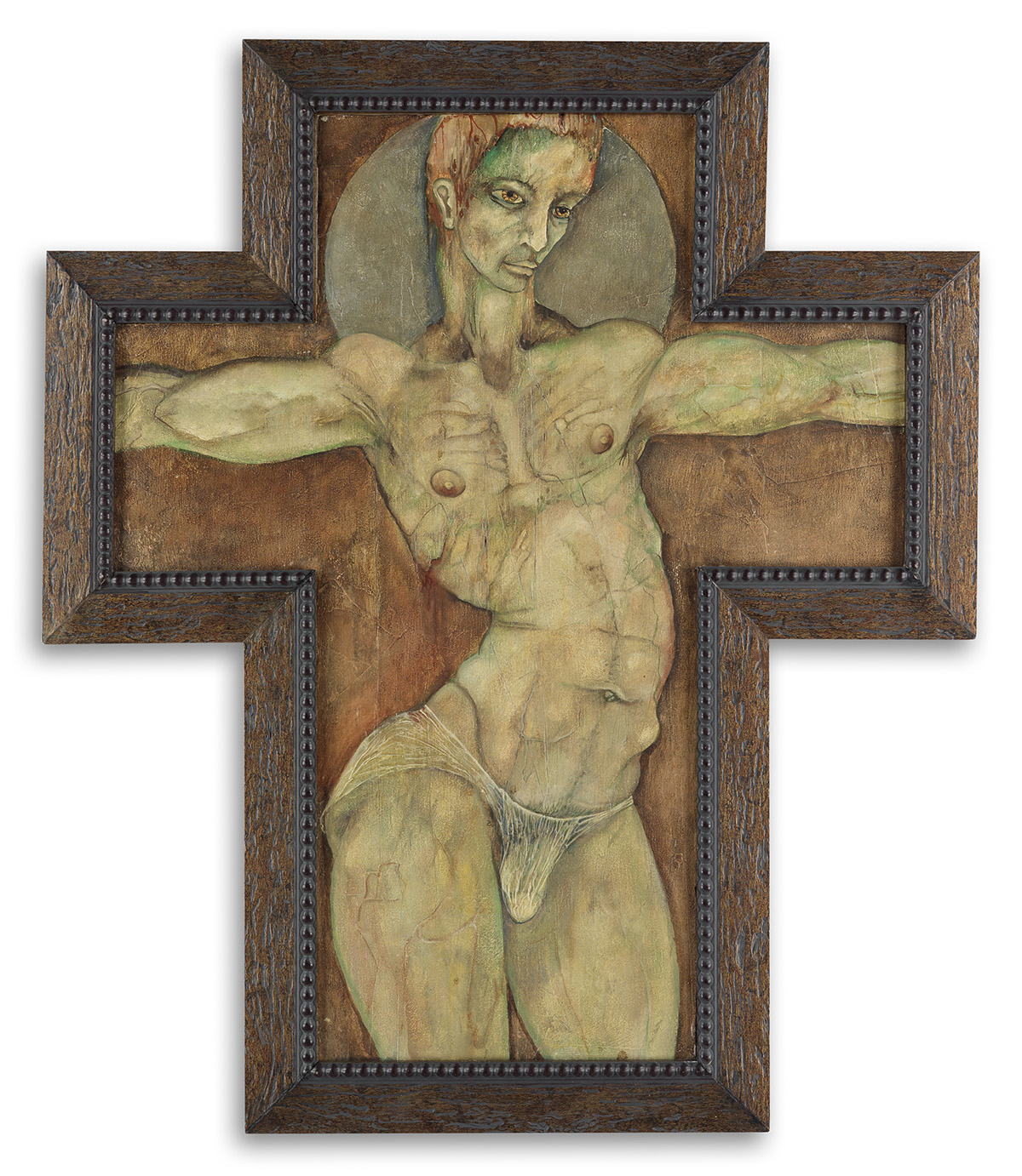 MYLO QUAM (1941-1996)  Crucifixion.
